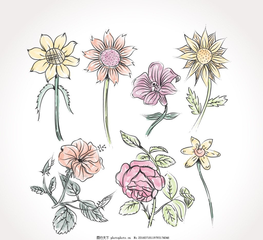 當手繪花卉與機械設備相遇 工業與自然的詩意交融