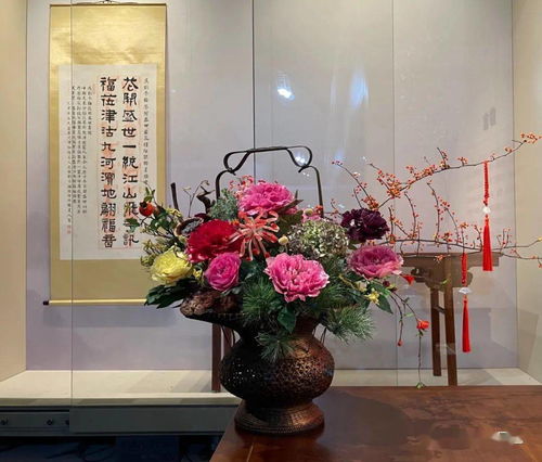 津門雅韻 116件花卉文物與6組花藝精品亮相天津博物館